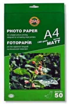 Koh-i-noor foto papír A4 mat 190g  50 ks