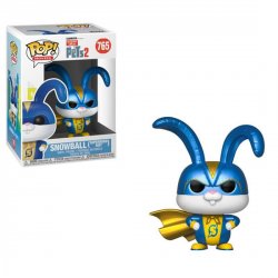 Funko POP Movis: SLOP 2Pets 2 - Snowball in Superhero Suit