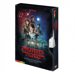 Zápisník Stranger Things - VHS A5