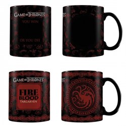 Hrnek Game of Thrones - Targaryen měnící se 315 ml