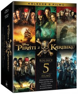 Piráti z Karibiku kolekce 1.-5. 5BD