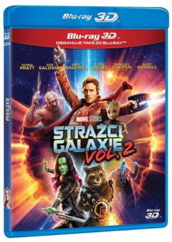 Strážci Galaxie Vol. 2 2BD (3D+2D)