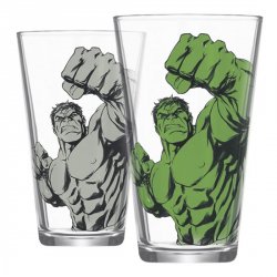 Sklenice Hulk měnící se 400 ml