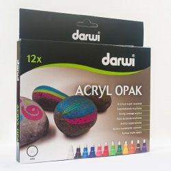 DARWI ACRYL fixy sada 12 x 6 ml