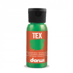 DARWI TEX barva na textil - Zelená jedlová 50 ml