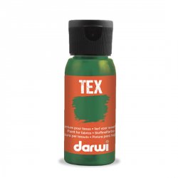 DARWI TEX barva na textil - Zelená moos 50 ml 