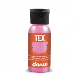 DARWI TEX barva na textil - Perleťová ružová 50 ml