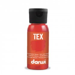 DARWI TEX barva na textil - Karmínovo ružová 50 ml