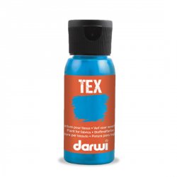 DARWI TEX barva na textil - Tyrkysová 50 ml