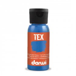 DARWI TEX barva na textil - Světle modrá 50 ml