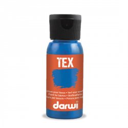 DARWI TEX barva na textil - Nebesky modrá 50 ml