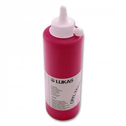 LUKAS akrylová barva TERZIA - Cadmium red deep 500 ml