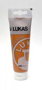 LUKAS akrylová barva TERZIA - Raw sienna 125 ml