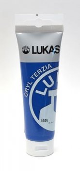 LUKAS akrylová barva TERZIA - Cobalt blue 125 ml