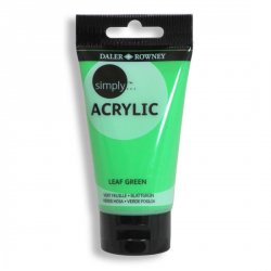 Daler - Rowney SIMPLY akrylová barva - Leaf Green 75 ml