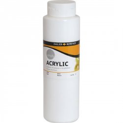 Daler - Rowney SIMPLY akrylová barva - White 750 ml