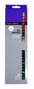 Daler - Rowney SIMPLY olejový pastel 25 ks