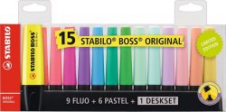 STABILO BOSS Original 15 ks deskset