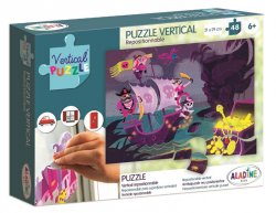 Vertikální okenní puzzle - Piráti 48 dílků