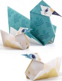Djeco Origami Zvířecí rodinky