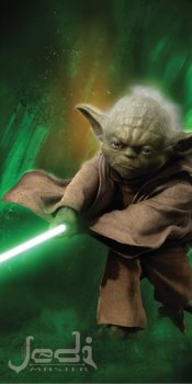 Dětská osuška - Star Wars Yoda