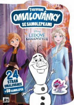 Tvarované omalovánky Frozen II