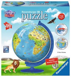 Puzzle - Dětský globus 180 dílků