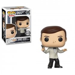 Funko POP Movies: James Bond - Roger Moore White Tux