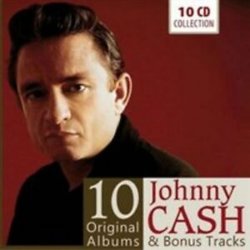 Johny Cash - 10 Original Albums & bonus tracks - 10 CD