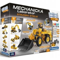 Clementoni - Mechanická laboratoř - stavební stroje