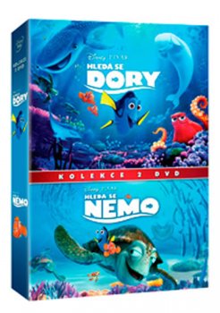 Hledá se Nemo + Hledá se Dory kolekce 2DVD