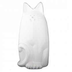 Keramická kasička - kočka bílá