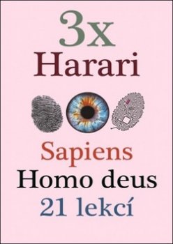 3x Harari v dárkovém boxu (Sapiens, Homo deus, 21 lekcí pro 21. století)
