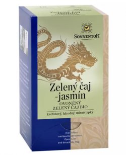 Sonnentor - Zelený čaj - jasmín bio čaj porcovaný 27g 
