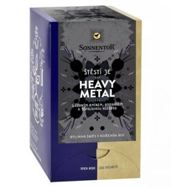 Sonnentor - Štěstí je Heavy Metal bio čaj porcovaný 27g