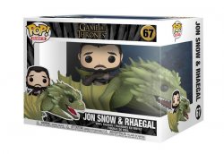 Funko POP Rides: Game of Thrones S11 - Jon Snow w/Rhaegal