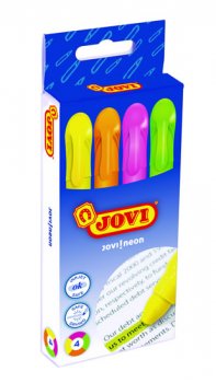 JOVI Gelové zvýrazňovače sada 4ks, 4 barvy 