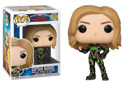 Funko POP Marvel: Captain Marvel - Captain Marvel w/Neon Suit