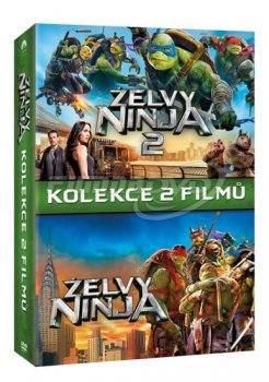 Želvy Ninja kolekce 1-2 2DVD