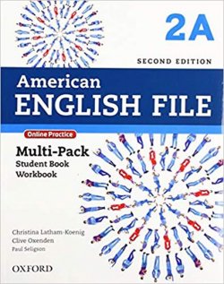 American English File 2 Multipack A with Online Practice (2nd)