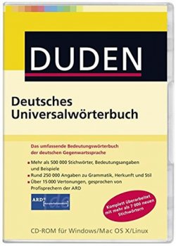 Duden Deutsches Universalwörterbuch auf CD-ROM (PC+Mac) 7. Auflage