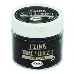 Embosovací prášek 25 ml - černý