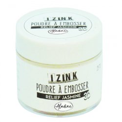 Embosovací prášek, 25 ml - bílý