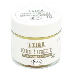 Embosovací prášek 25 ml - průhledný 