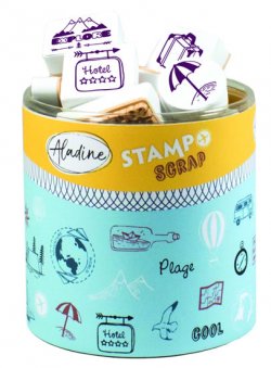 Razítka StampoScrap - cestování