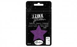 IZINK GLITTER třpytky velikost S 60 ml - tmavě fialová