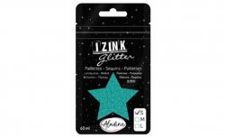 IZINK GLITTER třpytky velikost S 60 ml - tyrkysová