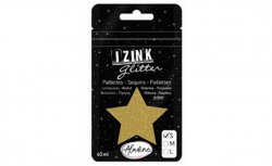 IZINK GLITTER třpytky velikost S 60 ml - studená zlatá