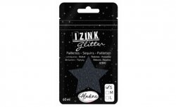 IZINK GLITTER třpytky velikost S 60 ml - černá