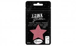 IZINK GLITTER třpytky velikost S 60 ml - tmavě růžová